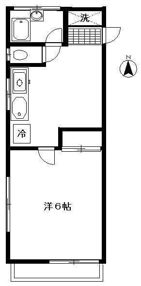 イマムラハイツの間取り