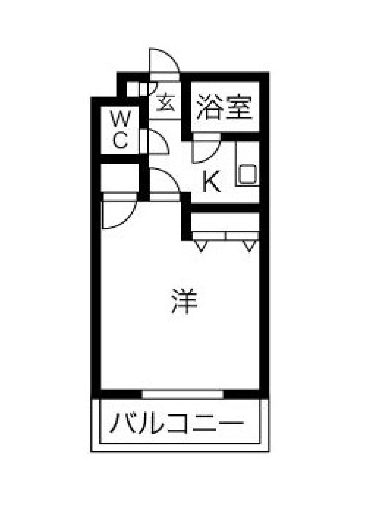 コーポミウラIIの間取り