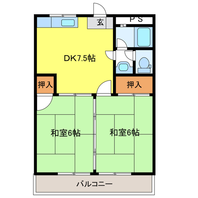 中沼ビルの間取り