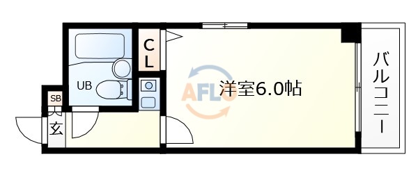 アクエルド大淀の間取り