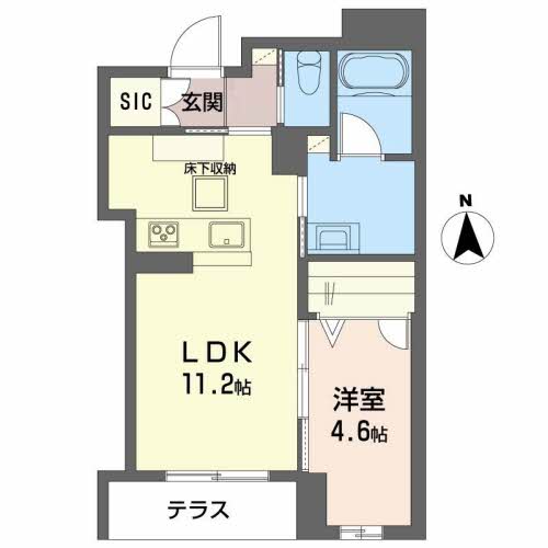 エトワール北仙台の間取り