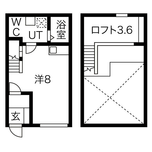 Leialoha道徳の間取り