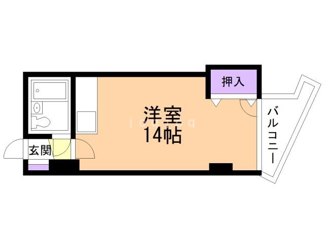 エクセレントハウス平岸の間取り