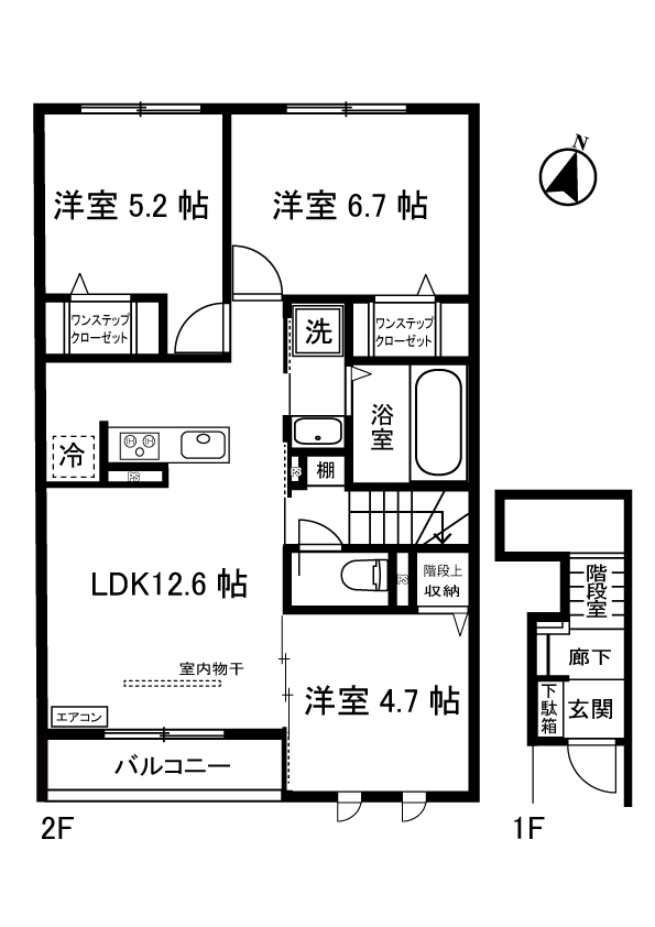 【ラヴィベールの間取り】