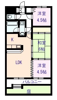 ロマネスク上熊本第230の間取り