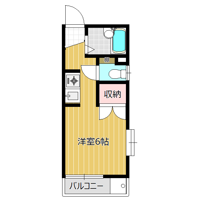 メイプル安東ＦIIの間取り