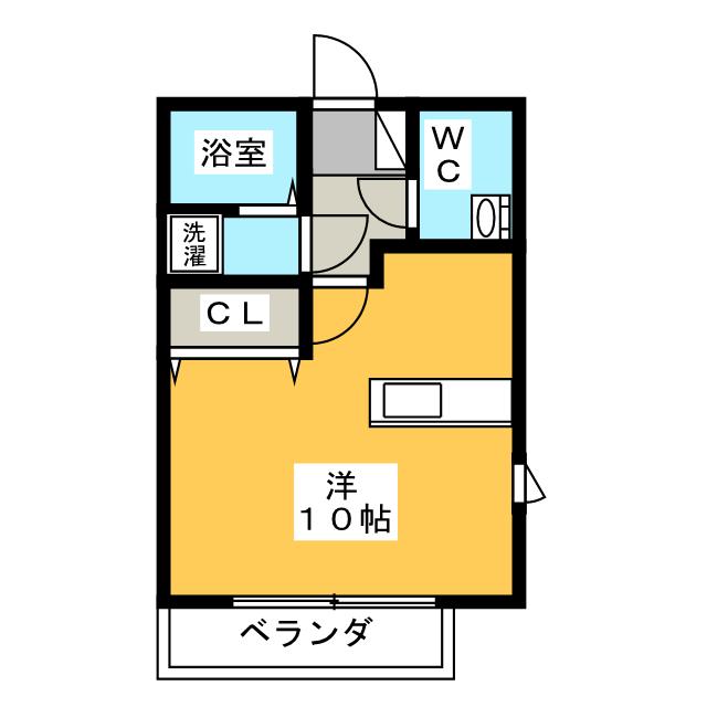 クレールＳの間取り