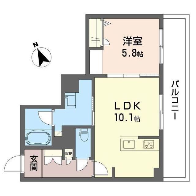 シャーメゾン洲崎町（仮）の間取り