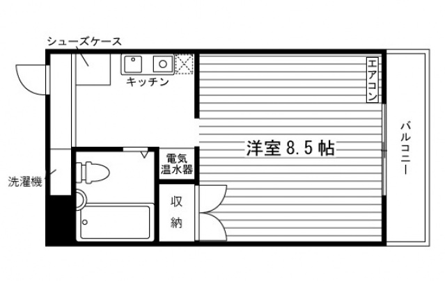 Duo姉小路の間取り