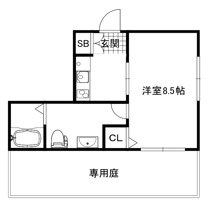 アイリス和田崎の間取り