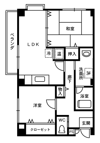 Ks Lumiereの間取り