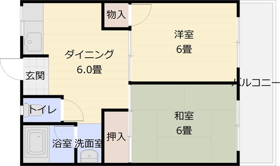 アネックスの間取り