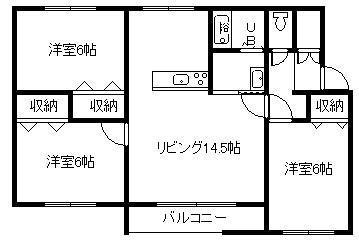 サンセットの間取り