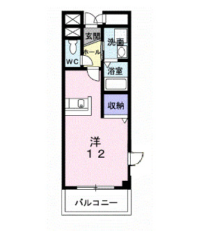 相模原市南区麻溝台のマンションの間取り