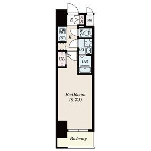 S-RESIDENCE勝川駅前の間取り