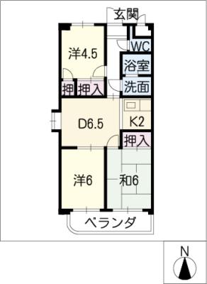 グリーンヴィラの間取り