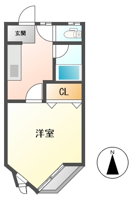 ハイツ・イマ井の間取り