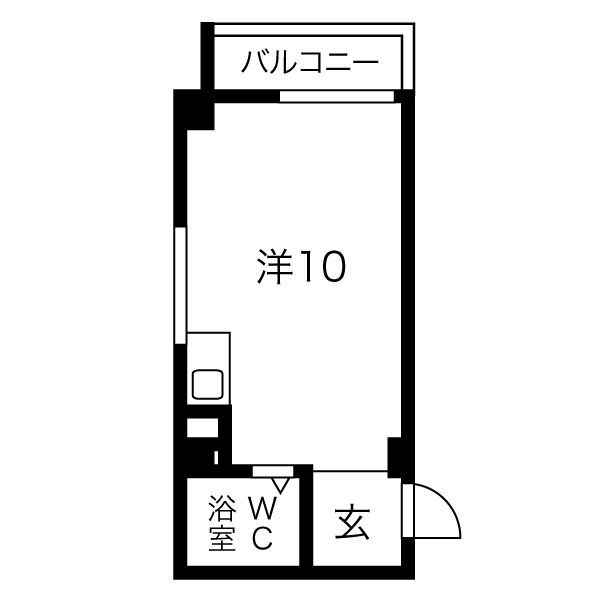 フォークビルアンドウの間取り