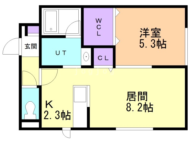 Ｎ－ＭＯＤＥ・Iの間取り