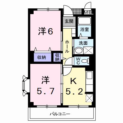 リヴェール習志野の間取り