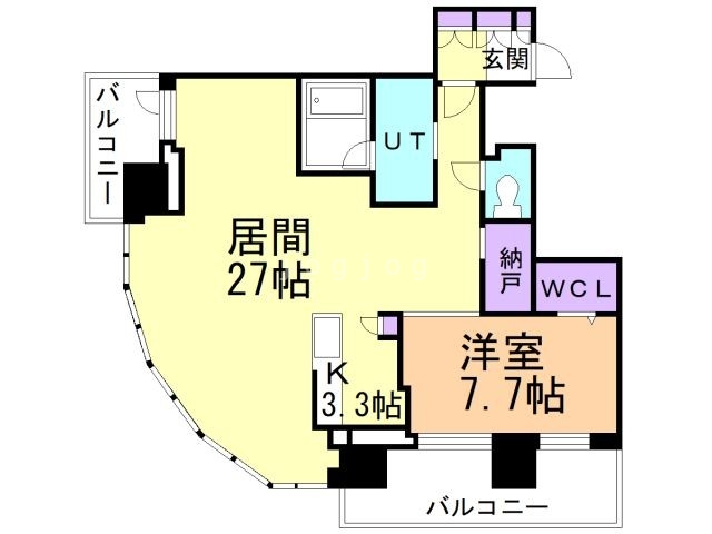 ONE札幌ステーションタワーの間取り