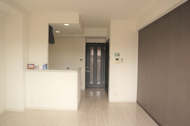 居室・リビング　アクセントカラーの壁紙の１R☆