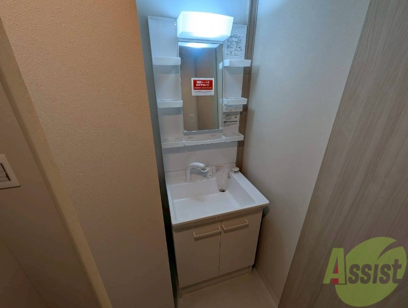 洗面設備　シャンプードレッサーで身支度もラクラクです！