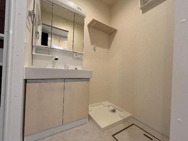 洗面設備　脱衣場