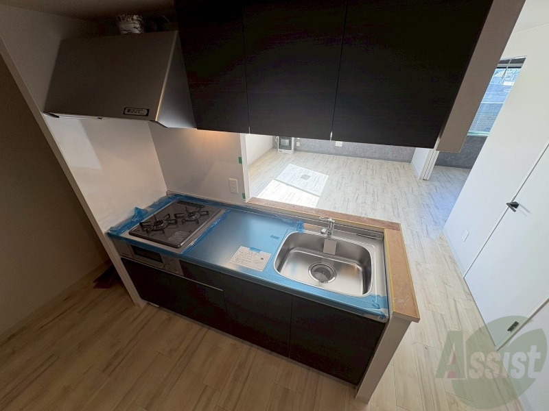 キッチン　システムキッチンなので、すぐお料理に使えます！