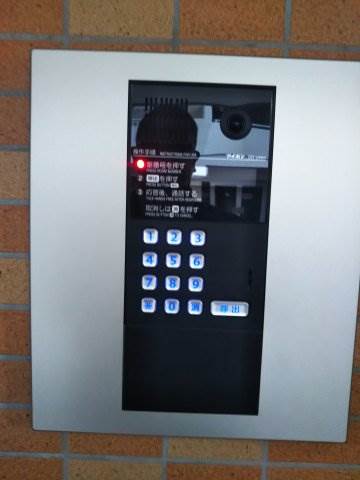 セキュリティ　プラージュ登戸のオートロック