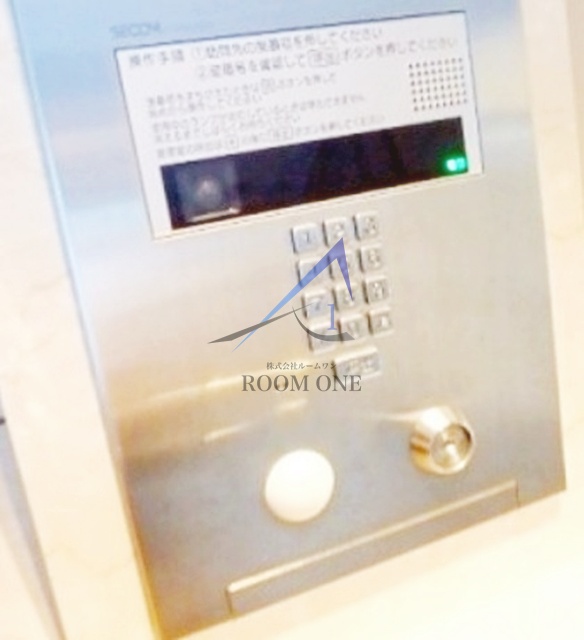 セキュリティ　オートロックです。