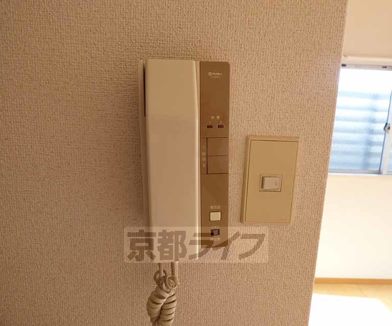 セキュリティ　来客時も安心です。