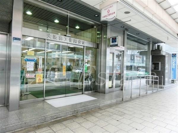 銀行　大阪商工信用金庫本店（銀行）まで417m