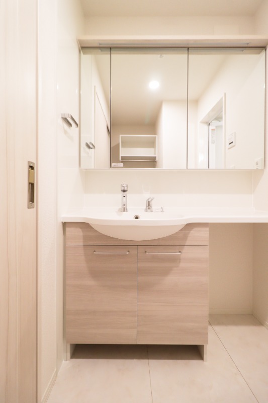 洗面設備　図面と現状に相違がある場合には現状を優先