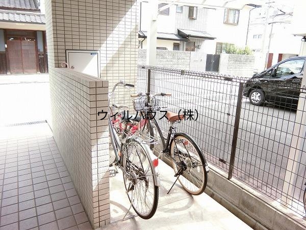 その他共有部分　駐輪場！