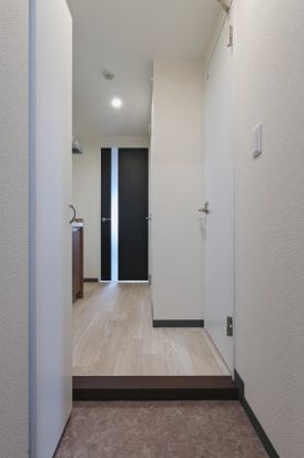 玄関　フォセット千駄木　文京区千駄木3