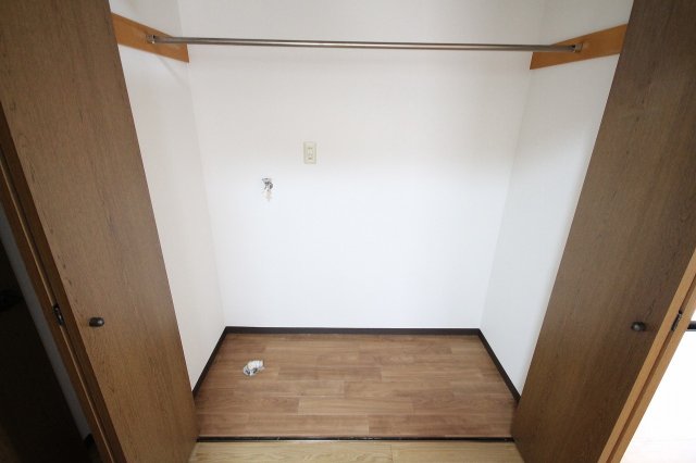 収納　たっぷりとした収納スペースです