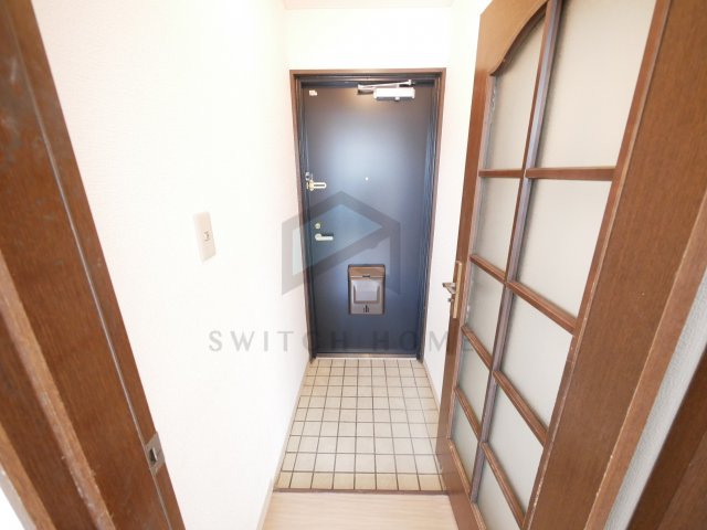 玄関　落ち着いた玄関です
