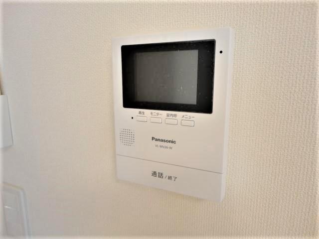セキュリティ　モニターホン付きで来客時も安心☆