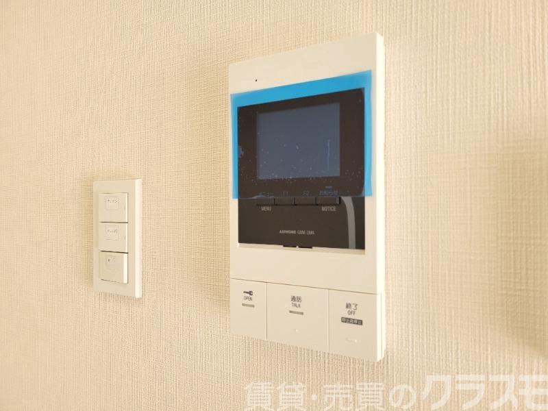 セキュリティ　来訪者が確認できるモニターホン♪