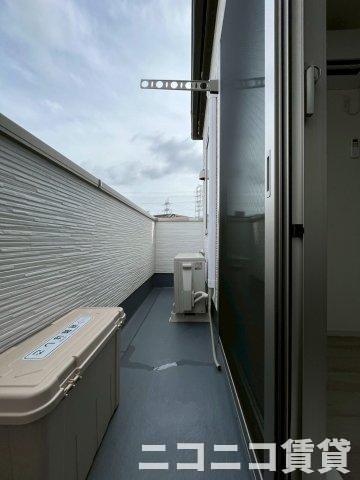 バルコニー　別号室イメージの為、現状を優先致します。