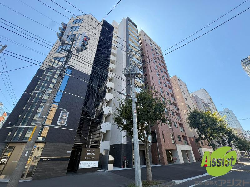 建物外観　札幌市中央区北三条「ディアレイシャス札幌ステーション」