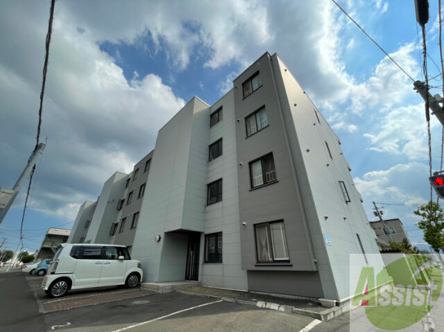 建物外観　札幌市北区北２６条西「ハーベスト２６」