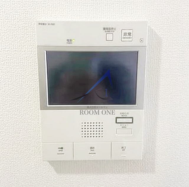 セキュリティ　モニター付きインターホンです。