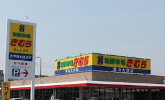 スーパー　新鮮市場きむら岡山大供店（スーパー）まで587m