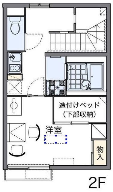 レオパレスエブリシンの間取り写真