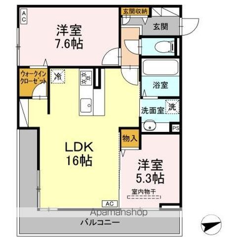 Green Linksの間取り写真