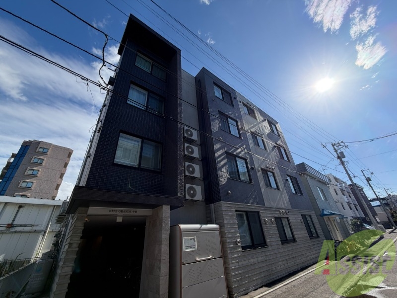 建物外観　札幌市西区二十四軒四条「ＲＩＴＺ　ＧＲＡＮＤＥ　琴似」
