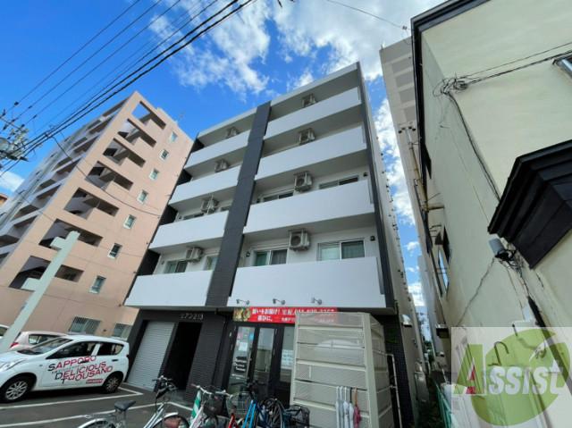 建物外観　札幌市中央区南２条西「リアン２１３」