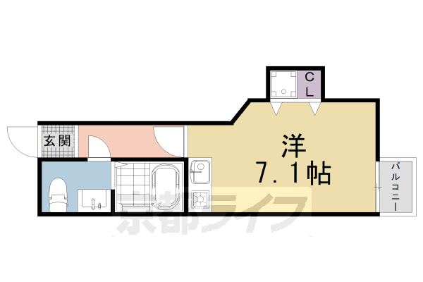 ブリエ西大路の間取り写真